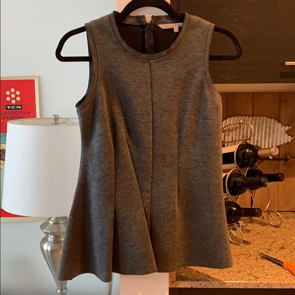 Gray Sleeveless Top